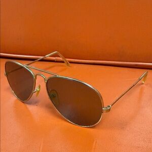 Vintage Gold Aviator Sunglasses